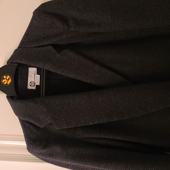 Charcoal grey blazer, vintage - Picture 2 of 12
